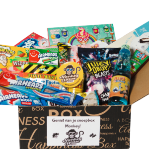 A box of American candy