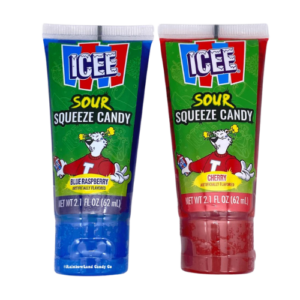 Icee Sour Squeeze Candy Tubes