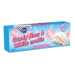 AB Candyfloss and White Cookie