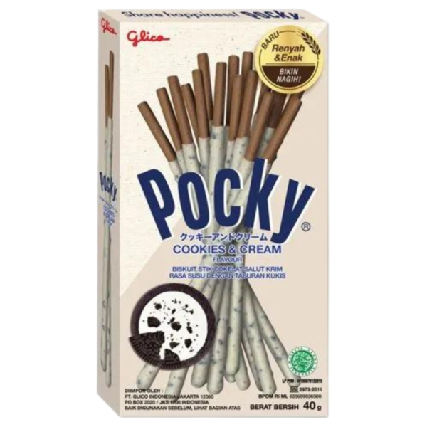 Pocky Cookies and Cream